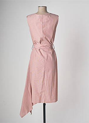 Robe mi-longue rose MAX & CO femme
