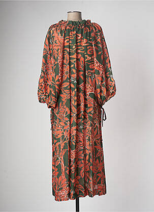Robe mi-longue vert L'AUTRE CHOSE femme