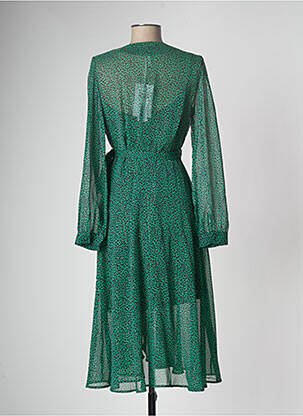 Robe mi-longue vert IMPERIAL femme