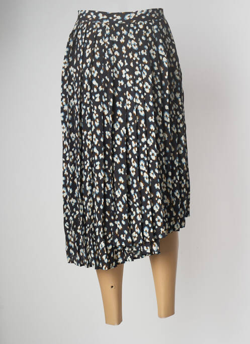 Jupe mi-longue noir DAY OFF pour femme