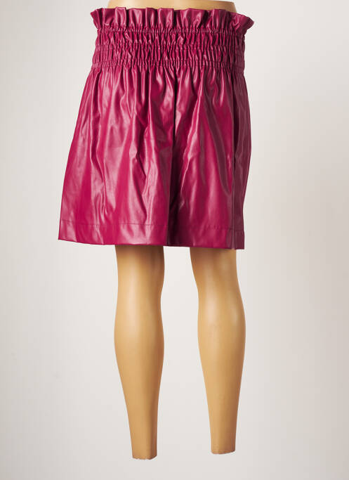 Jupe courte rouge IMPERIAL pour femme