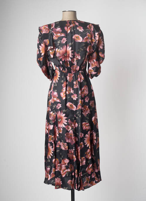 Robe mi-longue noir THE KOOPLES pour femme