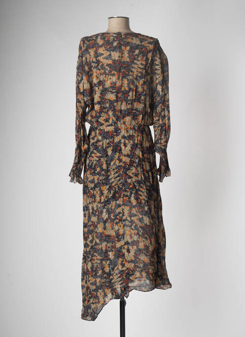 Robe longue marron IRO pour femme