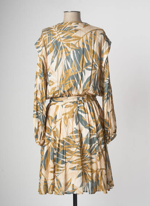 Robe courte beige IMPERIAL pour femme