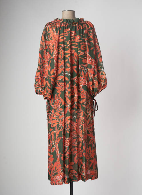 Robe mi-longue vert L'AUTRE CHOSE pour femme