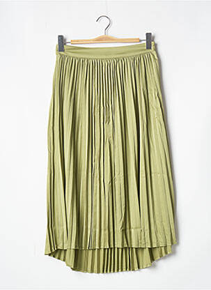 Jupe mi-longue vert MSCH COPENHAGEN femme