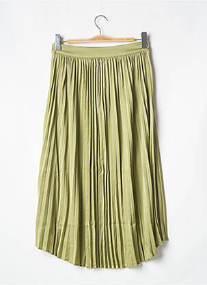 Jupe mi-longue vert MSCH COPENHAGEN femme