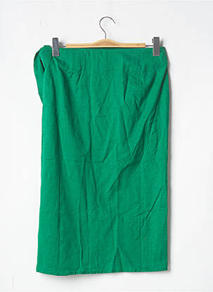 Jupe mi-longue vert DAY OFF femme