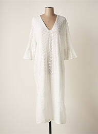 Robe mi-longue blanc DAY OFF femme