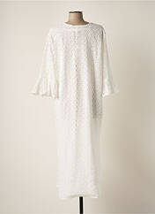 Robe mi-longue blanc DAY OFF pour femme seconde vue