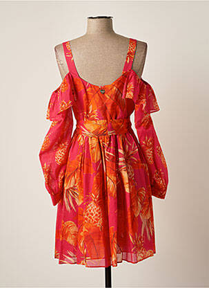 Robe courte rose TWINSET femme