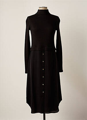 Robe mi-longue noir THEORY femme