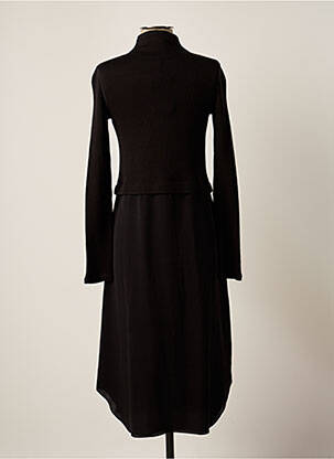 Robe mi-longue noir THEORY femme