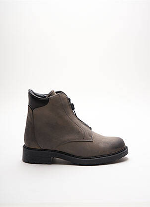Bottines/Boots gris CLARKS pour femme