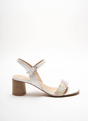 Sandales/Nu pieds blanc PERLATO pour femme