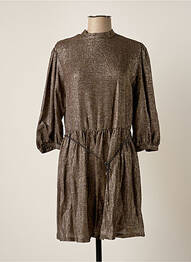 Robe courte or SESSUN femme