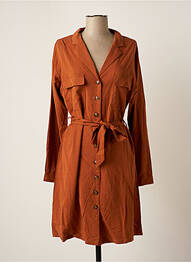 Robe courte orange GRACE & MILA femme