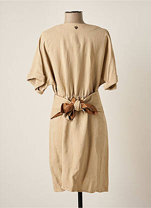 Robe courte beige TWINSET femme