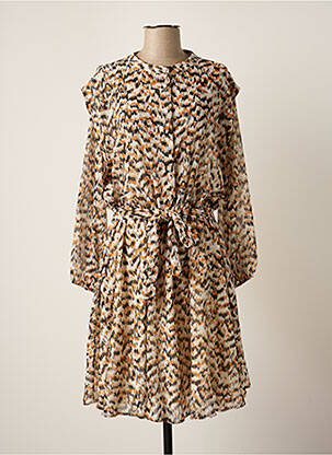 Robe courte jaune IMPERIAL femme