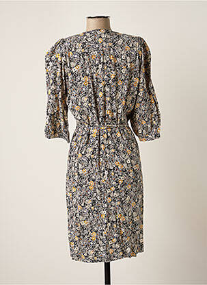 Robe mi-longue noir SESSUN femme