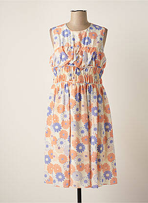 Robe courte blanc KENZO femme