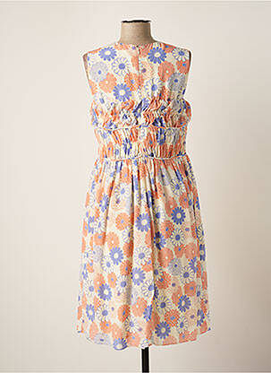 Robe courte blanc KENZO femme