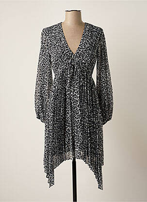 Robe mi-longue noir THE KOOPLES femme
