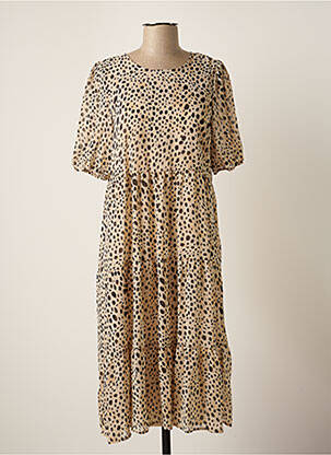 Robe mi-longue blanc VILA femme