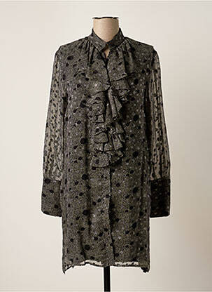 Robe courte noir MARGAUX LONNBERG pour femme