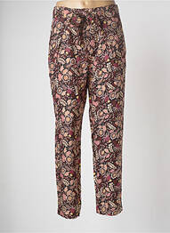 Pantalon droit marron SCOTCH & SODA femme