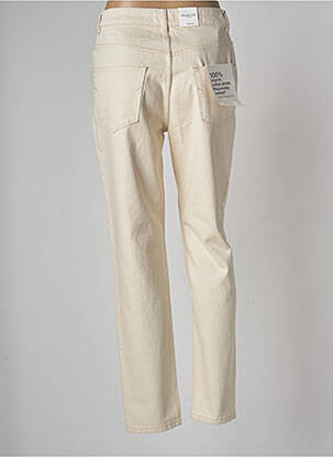 Jeans boyfriend blanc SELECTED femme
