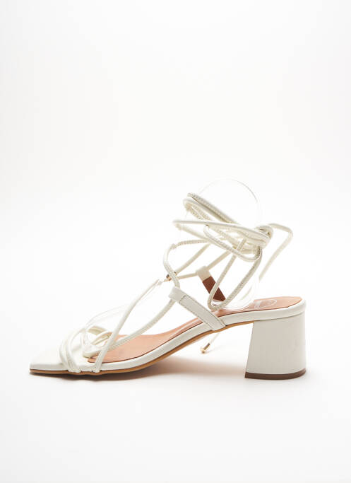 Sandales/Nu pieds blanc SARENZA pour femme