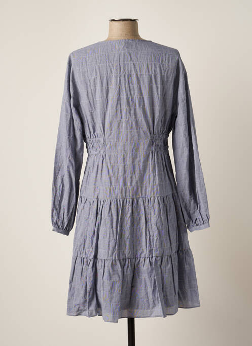 Robe courte bleu DAY OFF pour femme