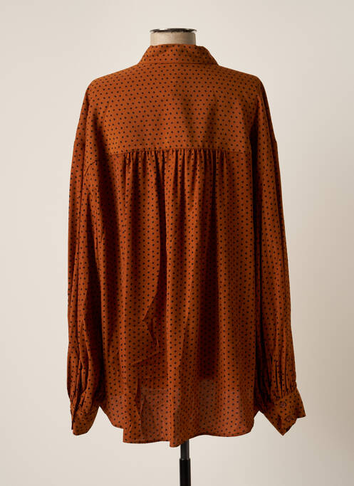 Tunique manches longues marron IMPERIAL pour femme