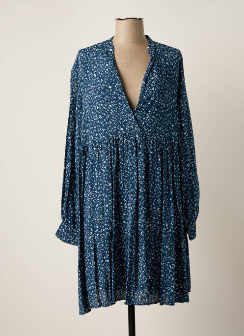 Robe courte bleu SAMSOE & SAMSOE pour femme