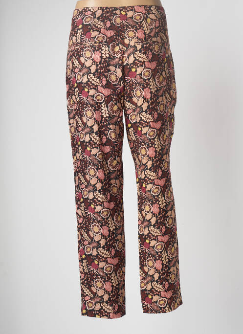 Pantalon droit marron SCOTCH & SODA femme