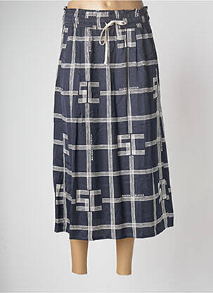 Jupe mi-longue bleu SCOTCH & SODA femme