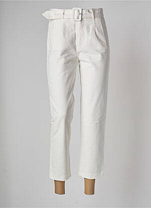 Pantalon droit blanc DAY OFF femme