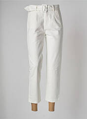 Pantalon droit blanc DAY OFF pour femme seconde vue