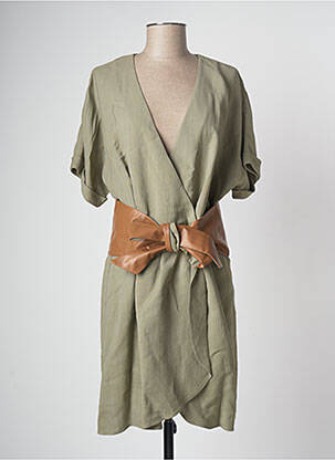 Robe courte vert TWINSET femme