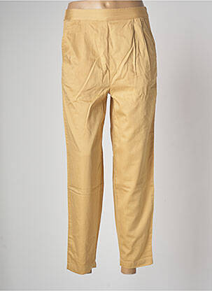 Pantalon droit beige MOSS COPENHAGEN pour femme