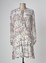 Robe courte multicolore IRO femme