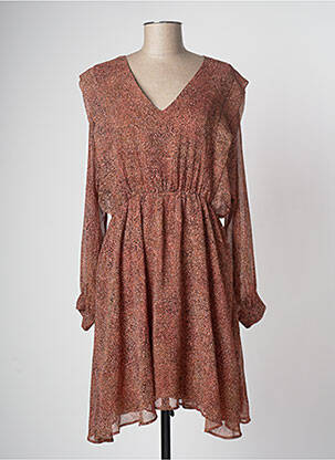 Robe courte rose GRACE & MILA femme