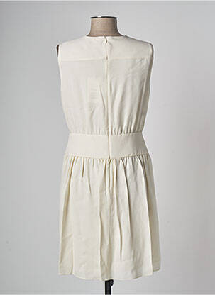 Robe courte beige THEORY femme