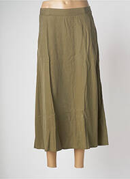 Jupe mi-longue vert OBJECT femme