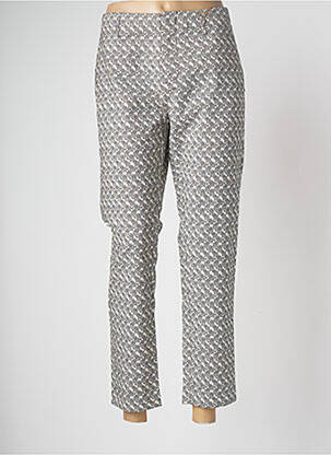 Pantalon slim gris SCOTCH & SODA femme