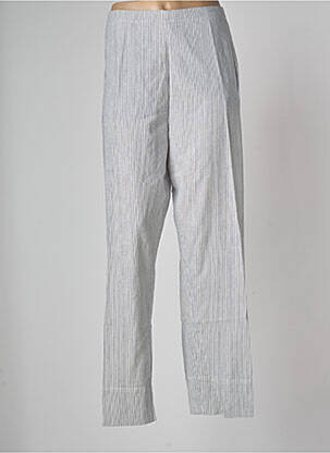 Pantalon droit bleu LAURENCE BRAS femme