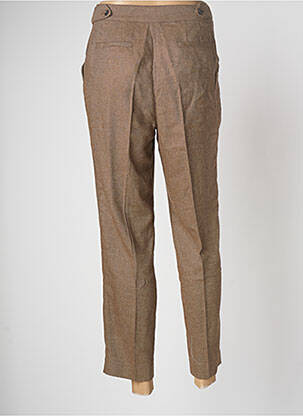 Pantalon droit beige BELLEROSE femme