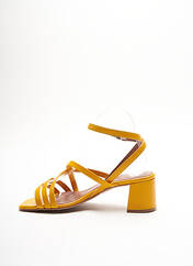 Sandales/Nu pieds jaune SARENZA pour femme seconde vue