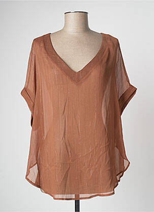 Top marron IMPERIAL femme
